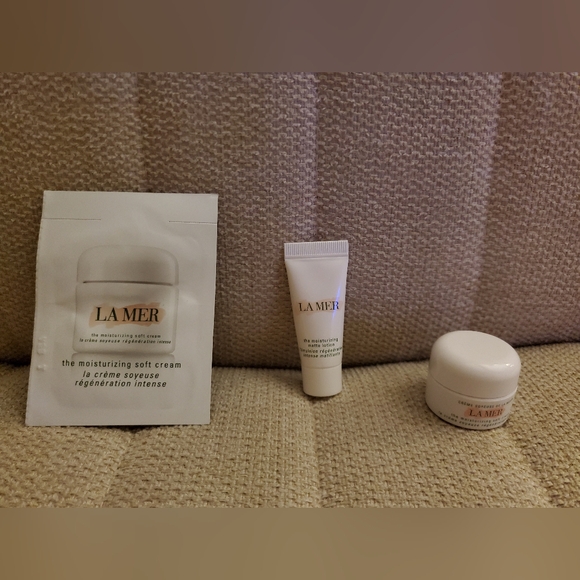 La Mer The Moisturizing Soft Cream Sample Lot - Picture 1 of 4